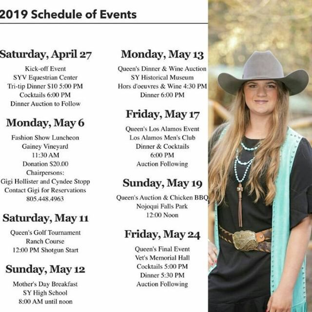 2019 Santa Ynez Valley Youth Recreation Queen
